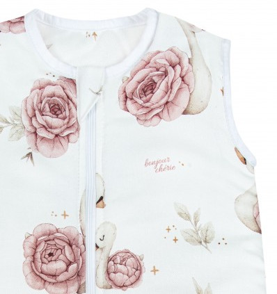 Bonjour Cherie Bambusowy Śpiworek Niemowlaka 0–3 mc - Bambino.com.pl