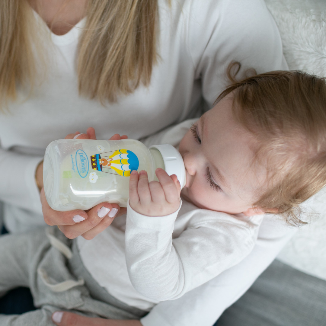 Dr Brown’s Options+ Butelka szeroka szyjka 330 ml Królik z balonami