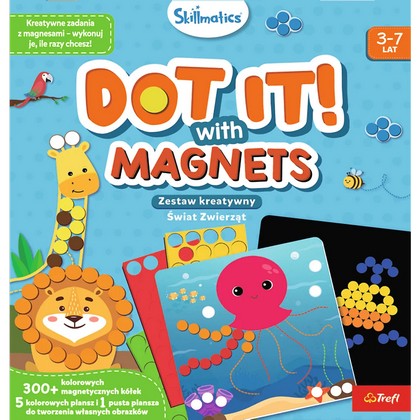 Trefl Skillmatics Dot It! With Magnets Zestaw kreatywny - Bambino.com.pl