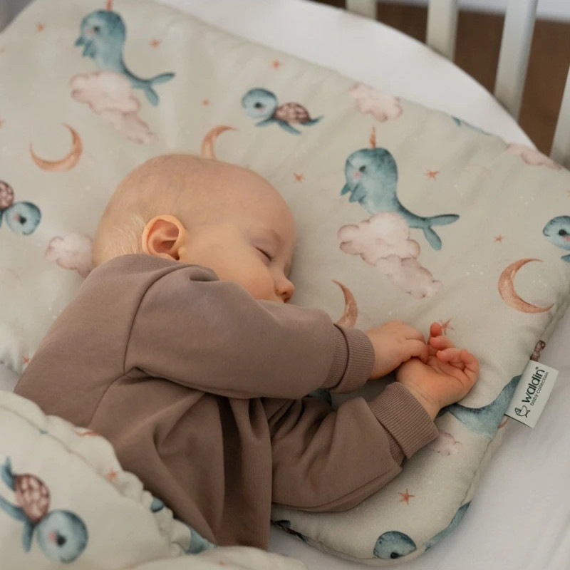 Bambusowa poduszka dziecięca 60x40 