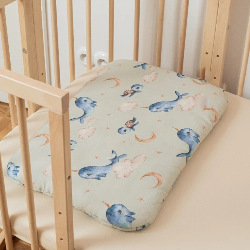 Bambusowa poduszka dziecięca 60x40 