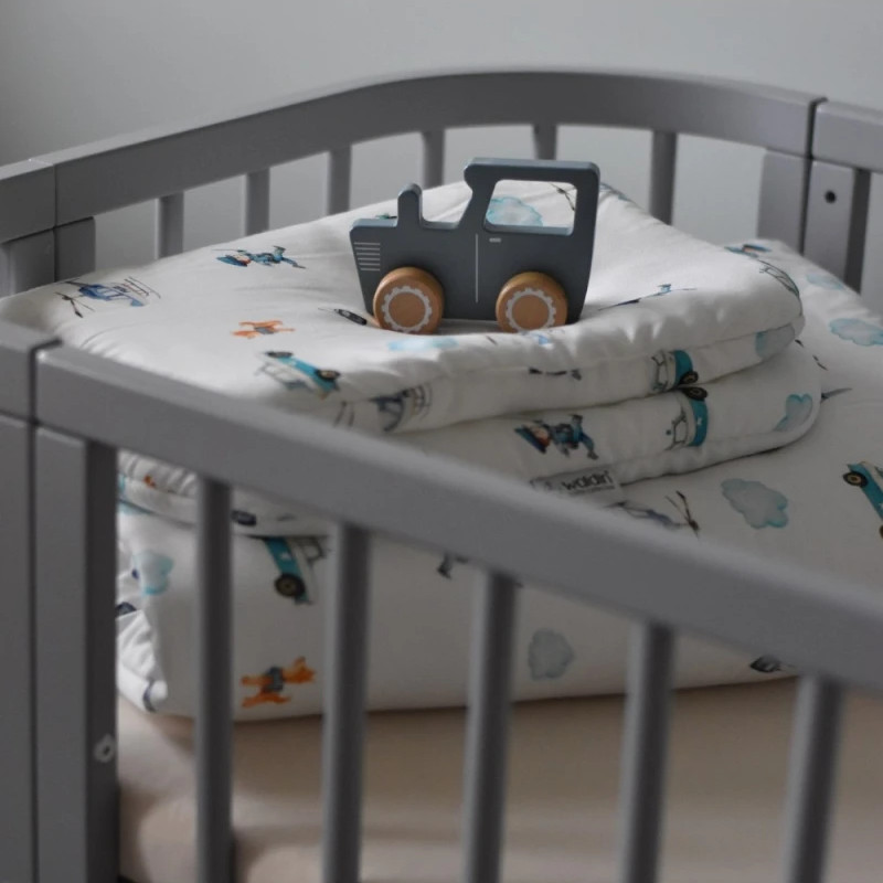 Bambusowa poduszka dziecięca 60x40 