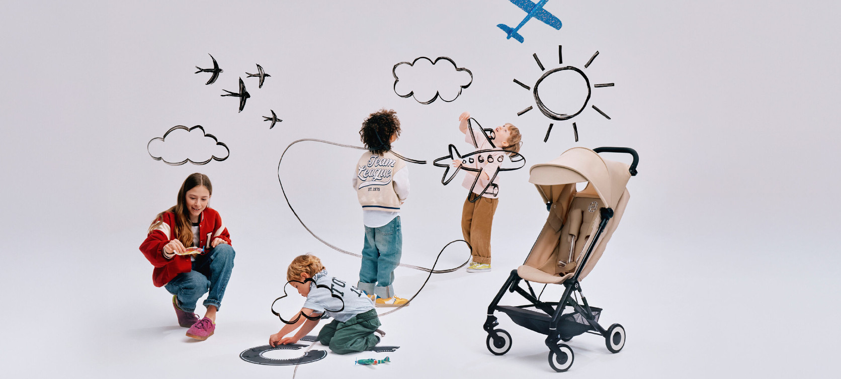 CYBEX Agis – ultralekki wózek spacerowy idealny w podróży