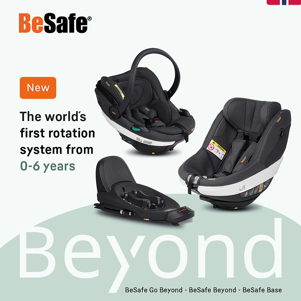 BeSafe Go Beyond   Fotelik Samochodowy 0-13 kg - Bambino.com.pl