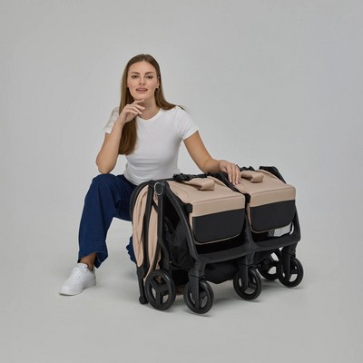 Adamex ALTO Bliźniak – komfortowa spacerówka dla bliźniąt do 22 kg