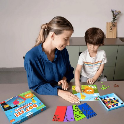 Trefl Skillmatics Dot It! With Magnets Zestaw kreatywny - Bambino.com.pl