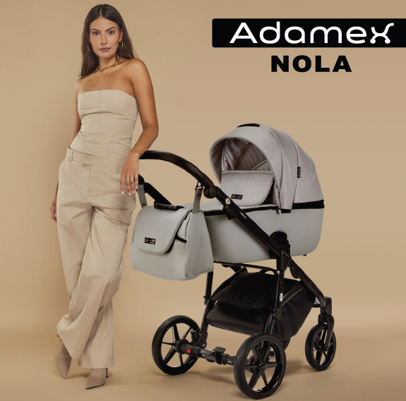 Adamex Nola Standard Wielofunkcyjny Wózek 2w1 - Bambino.com.pl