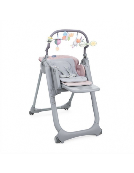 Krzesełko do karmienia Chicco POLLY MAGIC RELAX - 4 KÓŁKA