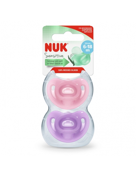 Nuk smoczek SENSITIVE uspokajający silikonowy