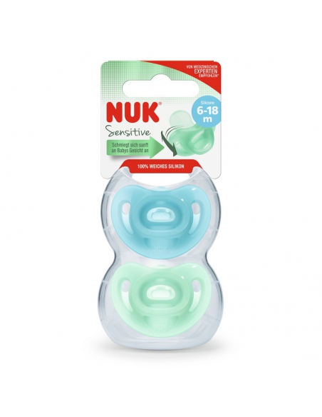 Nuk smoczek SENSITIVE uspokajający silikonowy
