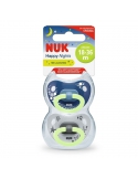 Nuk smoczek HAPPY NIGHTS uspokajający silikonowy