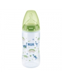 Nuk butelka 300ml FIRST CHOICE+ ze smoczkiem silikonowym 0-6m