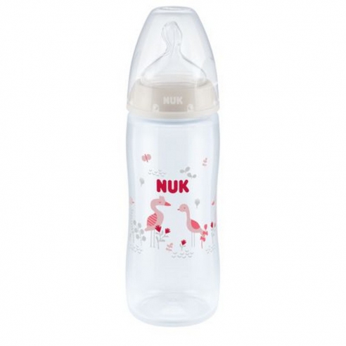 Nuk butelka FIRST CHOICE+ ze smoczkiem silikonowym 6-18m