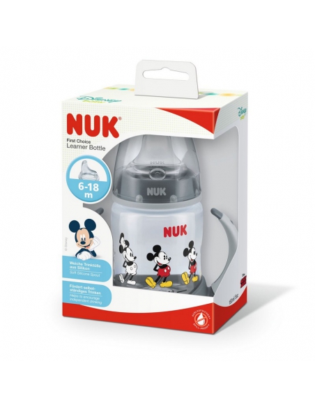 Nuk butelka 150ml z podwójnym uchwytem