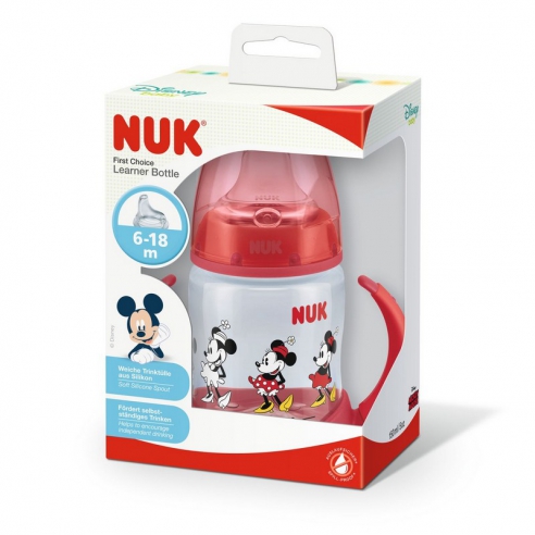 Nuk butelka 150ml z podwójnym uchwytem