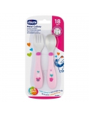 Chicco sztućce metalowe 18m+