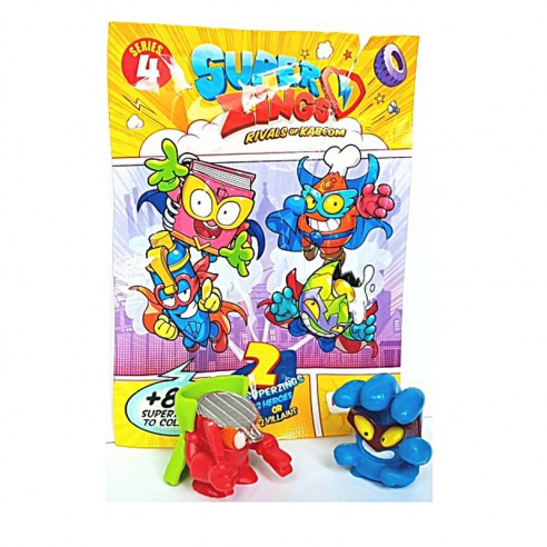 MagicBox Super Zings seria 4 saszetka (2 figurki)