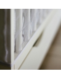 Albis Moskitiera na łóżeczko  biała A0447 