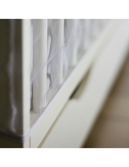 Albis Moskitiera na łóżeczko  biała A0447 