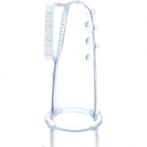 Albis Silikonowa szczoteczka na palec z etui