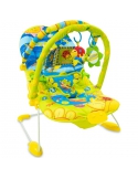 Beticco Baby Leżaczek 2 pałąki z zabawkami 3-9 kg
