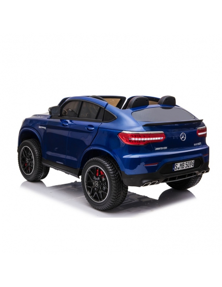 Samochód na akumulator MERCEDES GLC 63 S SREBRNY 2 osobowy + Pilot