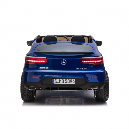 Samochód na akumulator MERCEDES GLC 63 S SREBRNY 2 osobowy + Pilot