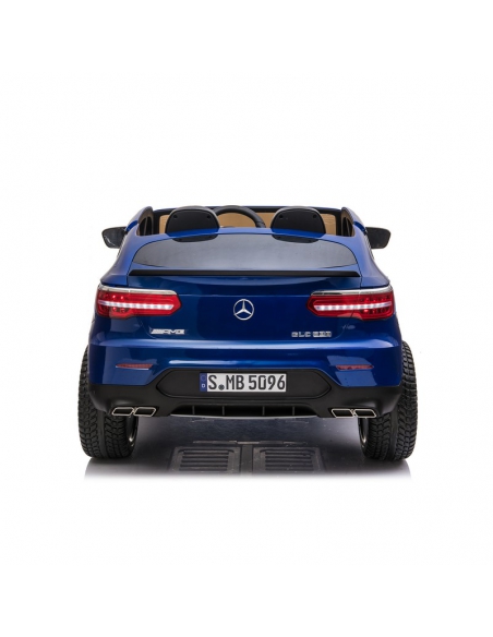 Samochód na akumulator MERCEDES GLC 63 S SREBRNY 2 osobowy + Pilot