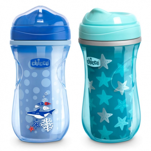 Chicco Kubek Termiczny Niekapek z Twardym Ustnikiem 266 ml