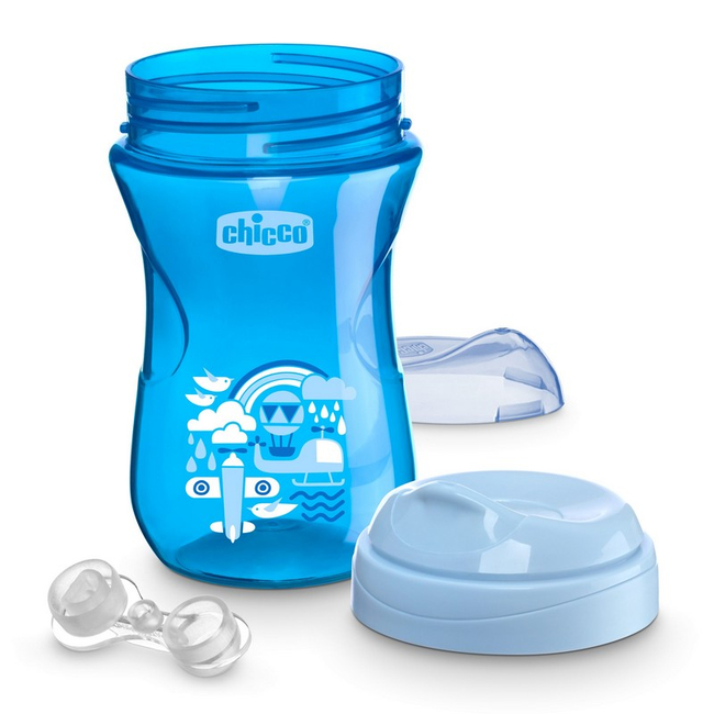 Chicco Kubek Niekapek z Twardym Ustnikiem 266ml 12m+