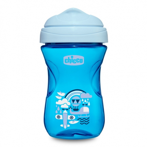 Chicco Kubek Niekapek z Twardym Ustnikiem 266ml 12m+
