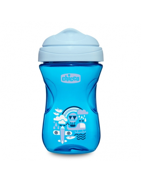 Chicco Kubek Niekapek z Twardym Ustnikiem 266ml 12m+