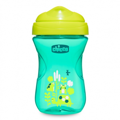 Chicco Kubek Niekapek z Twardym Ustnikiem 266ml 12m+