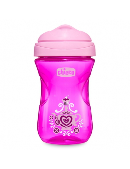 Chicco Kubek Niekapek z Twardym Ustnikiem 266ml 12m+