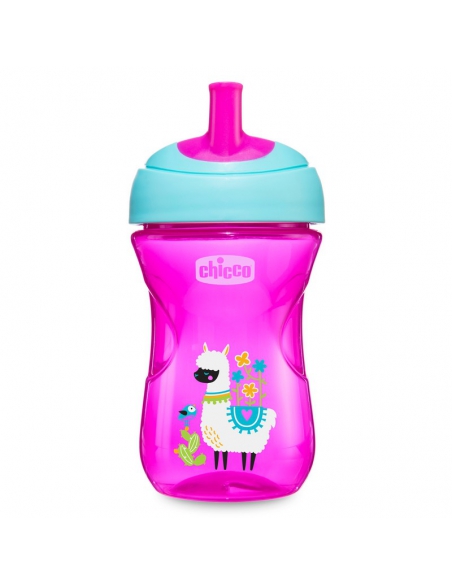 Chicco Kubek Niekapek z Ustnikiem w Kształcie Słomki 266 ml 12m+
