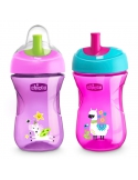 Chicco Kubek Niekapek z Ustnikiem w Kształcie Słomki 266 ml 12m+