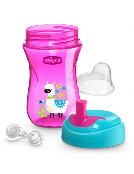 Chicco Kubek Niekapek z Ustnikiem w Kształcie Słomki 266 ml 12m+