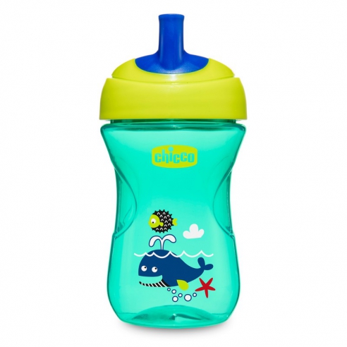 Chicco Kubek Niekapek z Ustnikiem w Kształcie Słomki 266 ml 12m+