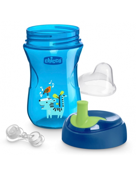 Chicco Kubek Niekapek z Ustnikiem w Kształcie Słomki 266 ml 12m+