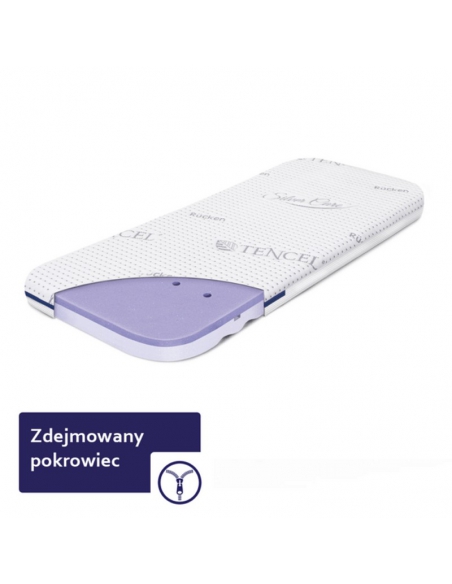 Rucken Materac Egg 75×37cm do Kołyski, Hug, Kosz Mojżesza