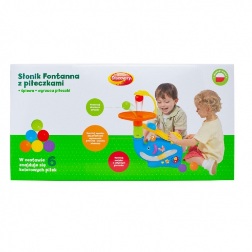 Dumel Słonik Fontanna z Piłeczkami DD49460