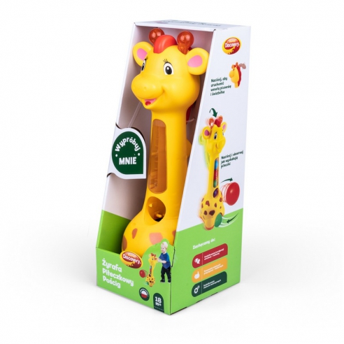 Dumel Żyrafa Piłeczkowy Pościg DD52365