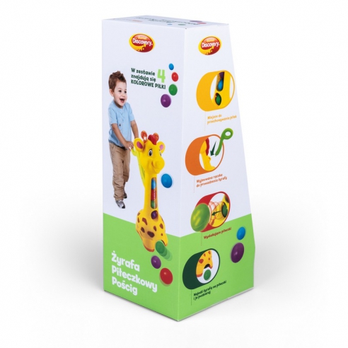 Dumel Żyrafa Piłeczkowy Pościg DD52365