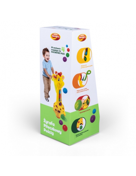 Dumel Żyrafa Piłeczkowy Pościg DD52365