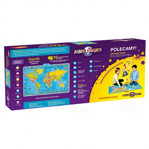 Dumel Interaktywna Mapa Świata DD60853