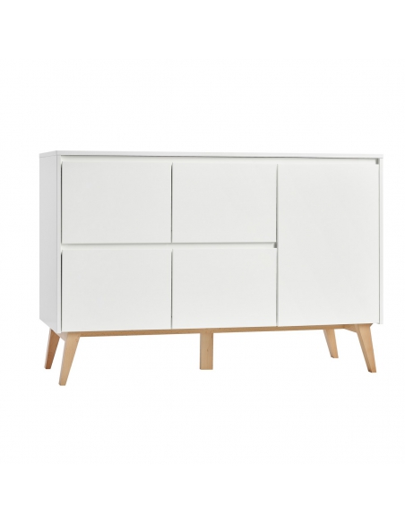 Pinio Komoda Swing 4-szufladowa + 1 drzwi