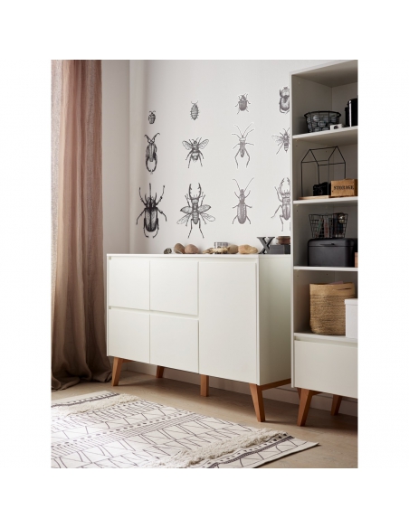 Pinio Komoda Swing 4-szufladowa + 1 drzwi