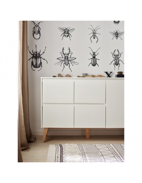 Pinio Komoda Swing 4-szufladowa + 1 drzwi