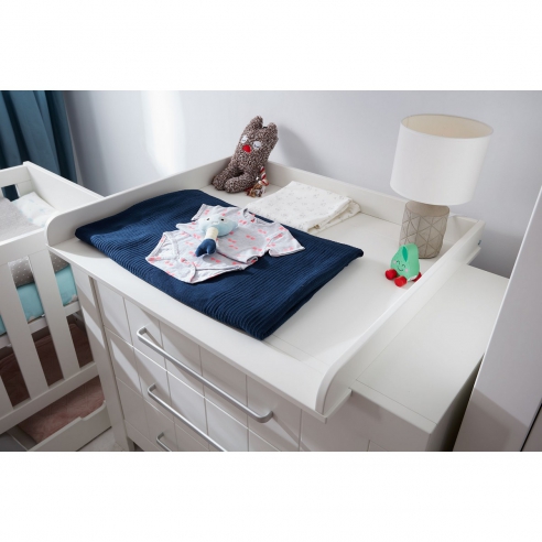 Pinio Calmo Komoda 3-szufladowa Biała