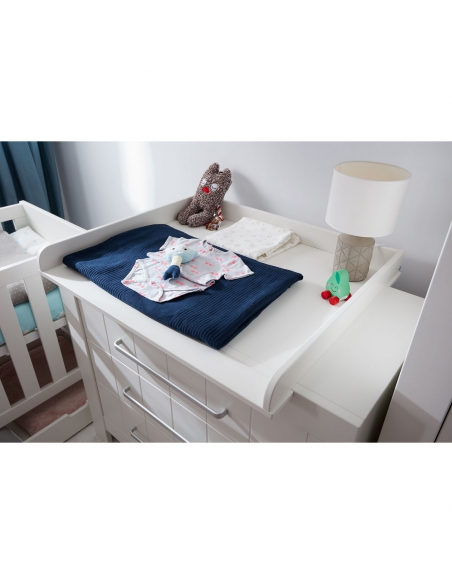 Pinio Calmo Komoda 3-szufladowa Biała